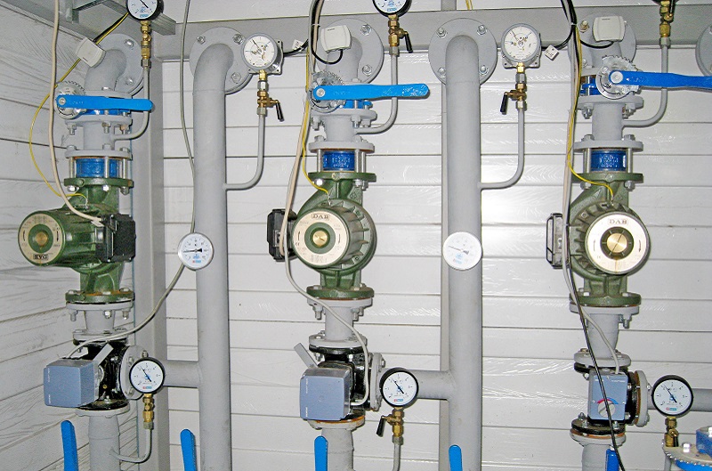 Установка датчиков температуры и давления в систему отопления, водоснабжения
