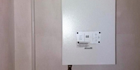 Монтаж электрического котла без доп. оборудования